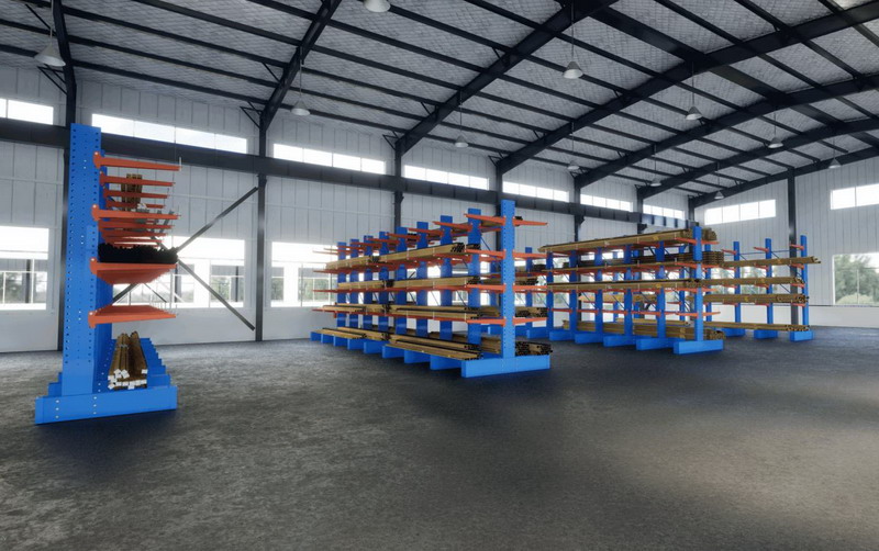 Cantilever racking system