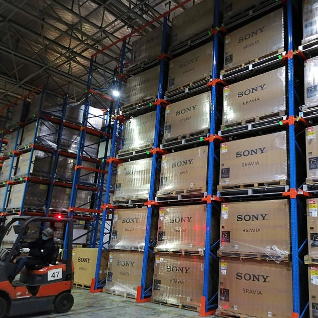 Steel Industrial Drive-In Pallet Racking