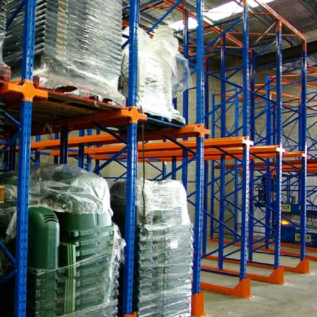 Corrosion Protection Drive-In Pallet Racking for Warehouse