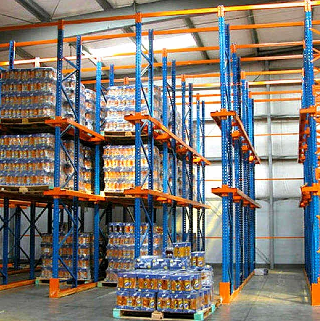 Light Duty Drive-In Pallet Racking for Warehouse