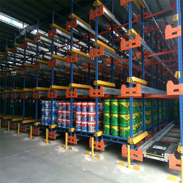 High Density Hot Sale Adjustable Automatic Storage Radio Shuttle Pallet Rack