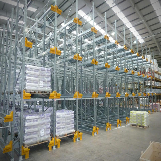 Cold Room Storage High Density Radio Shuttle Pallet Racking