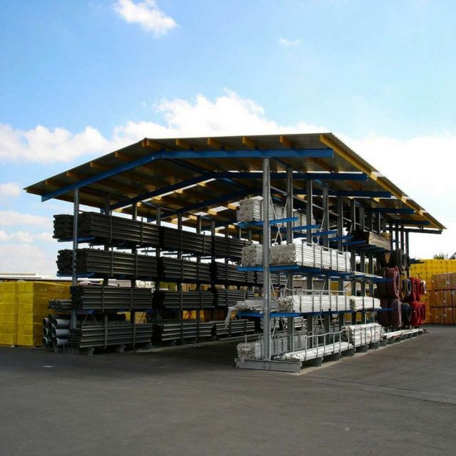 Storage Galvanized Heavy Duty Double Sided Cantilever Rack