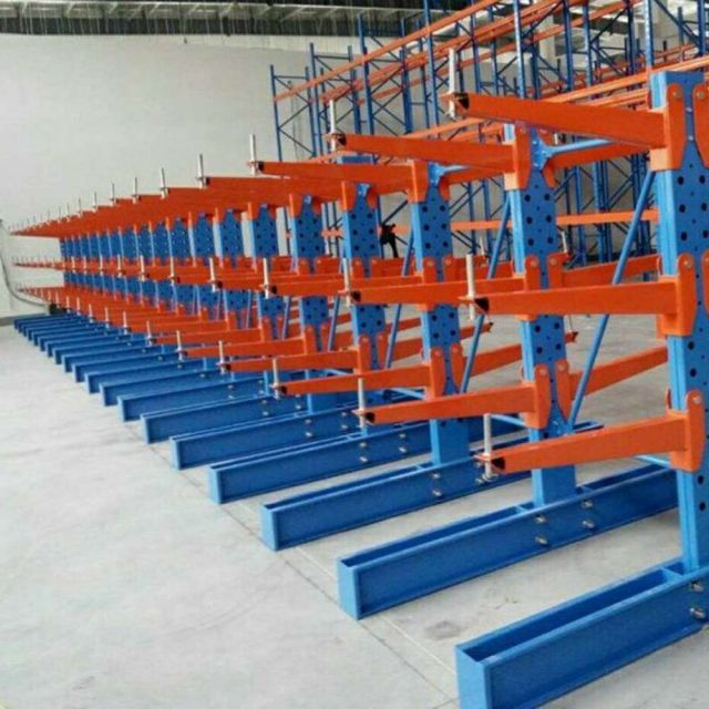 CE Certificated Heavy Duty Metal Double Sided Cantilever Rack
