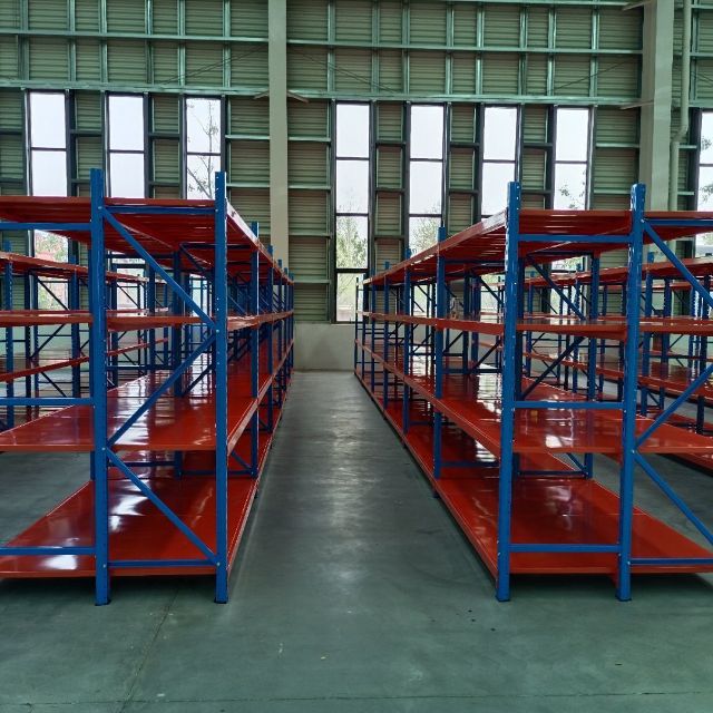 Adjustable Warehouse Steel Decking Shelves with Extension Facility