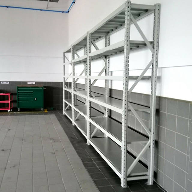 Adjustable Chrome Wide Span Warehouse Medium Duty Shelving