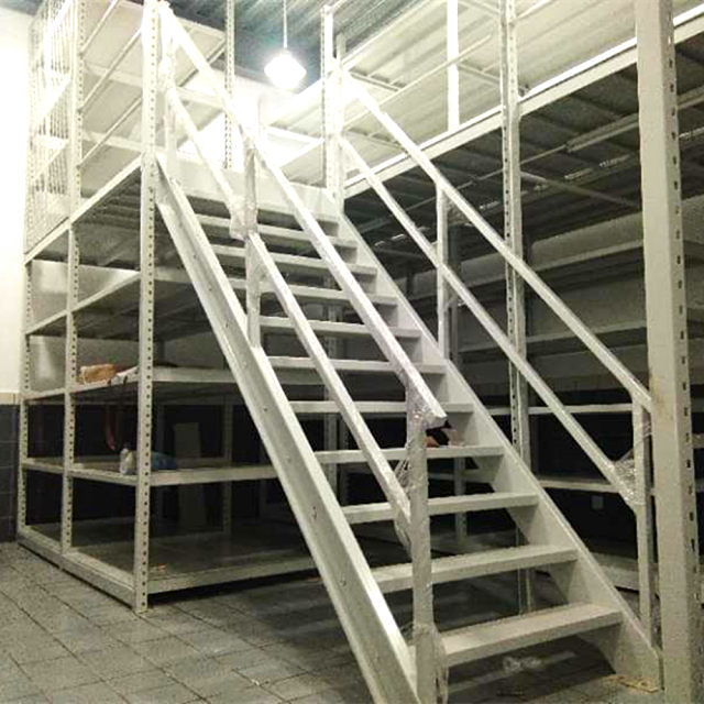 Warehouse Light Duty Rack Supported Mezzanine Floor System Multi-level Shelf