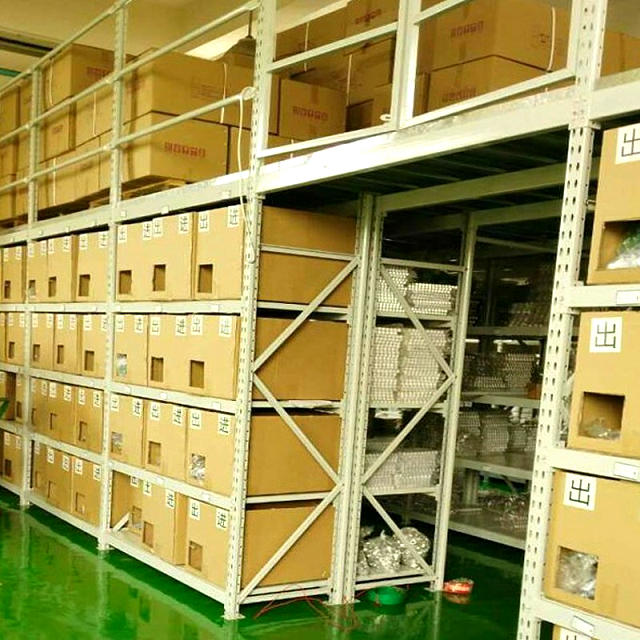 High Density Storage Medium Duty Metal Rack Supported Mezzanine