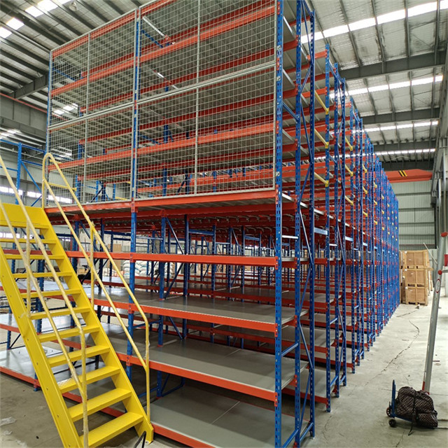 High Rise Work Platform Heavy Duty Warehouse Shelf China Storage Mezzanine Rack