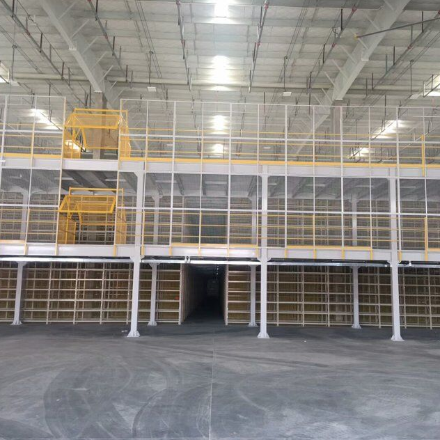 High Destiny Metal Rack Supported Mezzanine for Storage