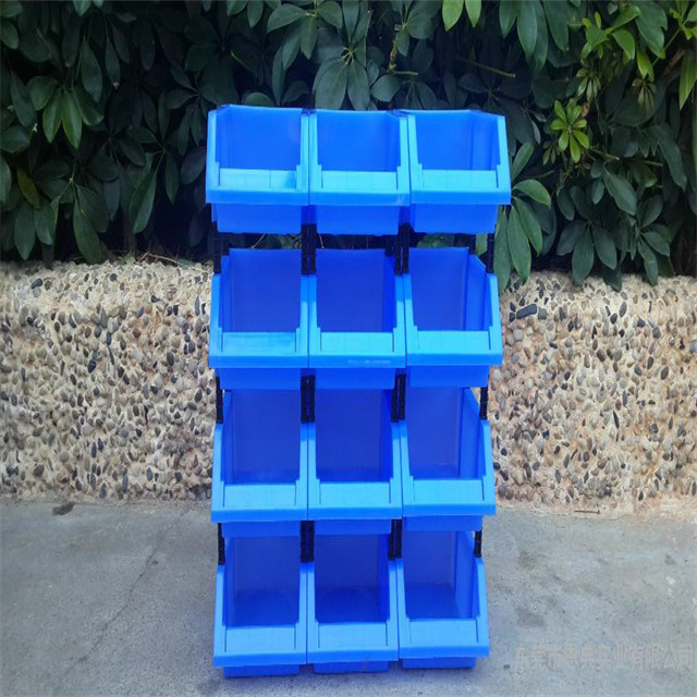 Small Foldable Green Plastic Bins