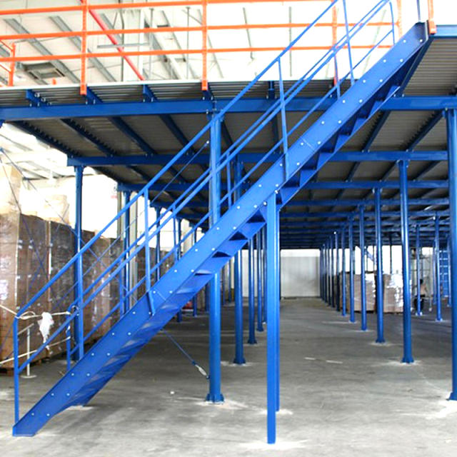 Warehouse Storage Industrial Heavy Duty Steel Platform Floor Racking Loft Storage