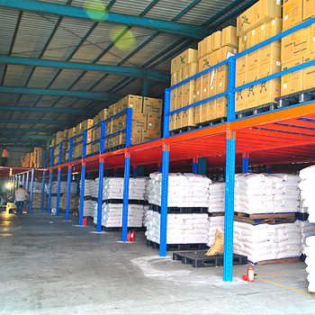 Steel Structure Mezzanine Floor Platform for Industrial Warehouse Storage