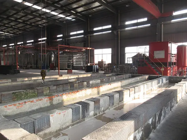 Pickling phosphating and sewage treatment equipment